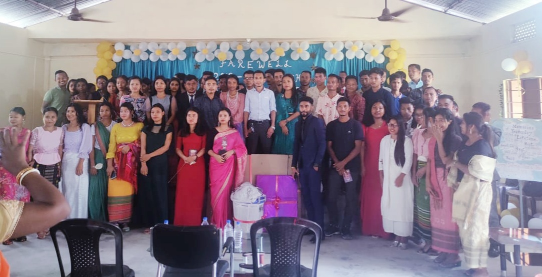 6th sem 2022 batch on the day of parting social 2022